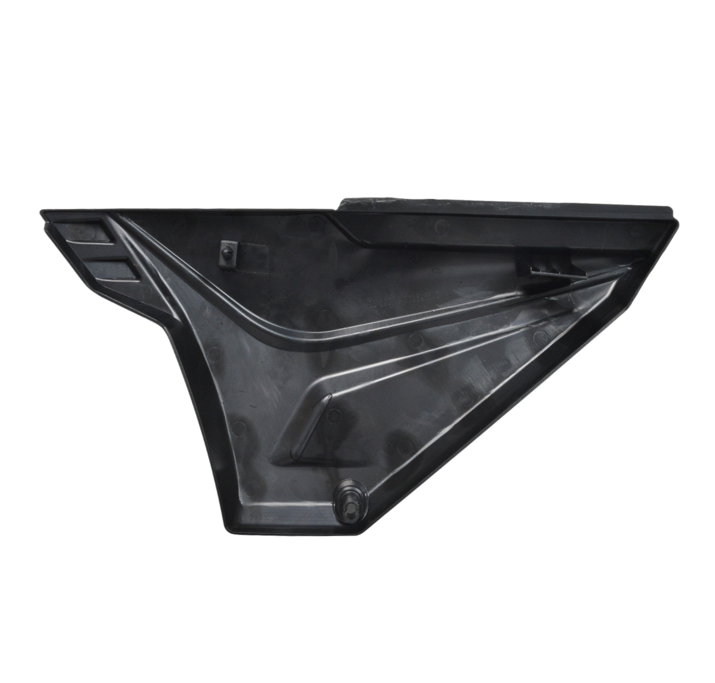 Крышка боковая левая (облицовка) Альфа RS 11 черная